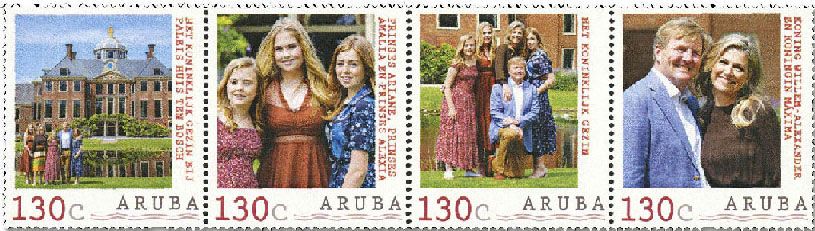 n° 1079/1082 - Timbre ARUBA Poste n° 1079/1082 - Timbre ARUBA Poste