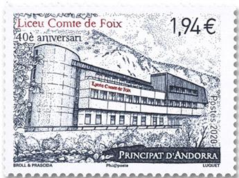 n° 849 - Timbre ANDORRE Poste