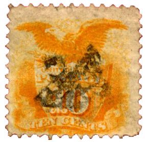 n°33 obl. - Timbre ETATS-UNIS Poste n°33 obl. - Timbre ETATS-UNIS Poste
