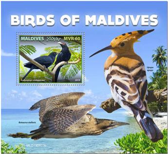 n° 1355 - Timbre MALDIVES Blocs et feuillets