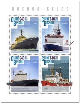 n° 8082/8085 - Timbre GUINEE-BISSAU Poste