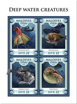 n° 6290/6293 - Timbre MALDIVES Poste