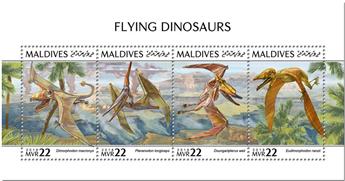 n° 6534/6537 - Timbre MALDIVES Poste