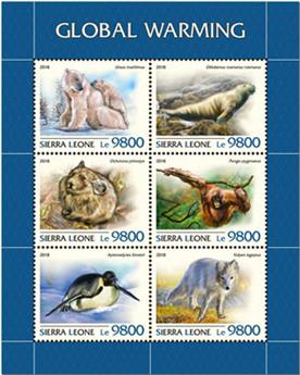 n° 8259 - Timbre SIERRA LEONE Poste