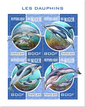 n° 4589/4592 - Timbre NIGER Poste