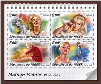 n° 4689/4692 - Timbre NIGER Poste