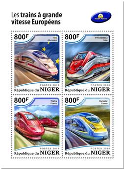 n° 4914/4917 - Timbre NIGER Poste
