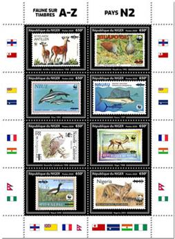 n° 5909/5916  - Timbre NIGER Poste