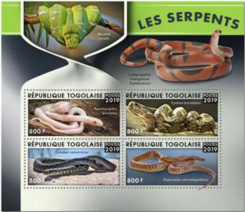 n° 6660/6663 - Timbre TOGO Poste