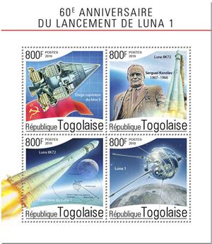 n° 6964/6967 - Timbre TOGO Poste