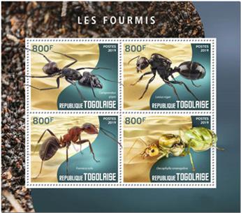n° 7058/7061 - Timbre TOGO Poste