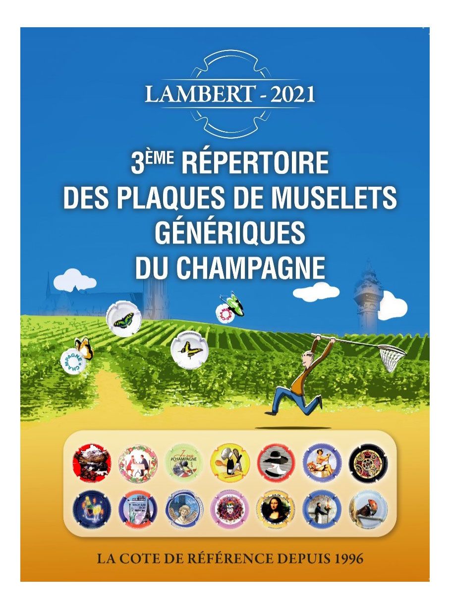 13e répertoire des plaques de muselets du champagne (LAMBERT)