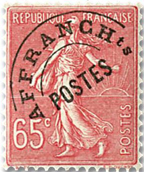 n° 48 -  Selo França Pré-obliterados