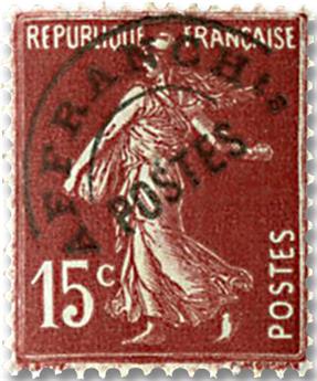 n° 53 -  Selo França Pré-obliterados