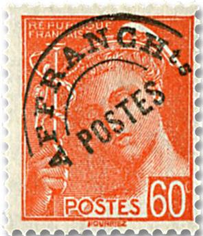 n° 83 -  Selo França Pré-obliterados