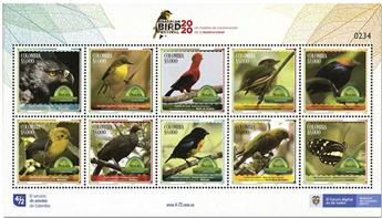 n° 2079/2088 - Timbre COLOMBIE Poste