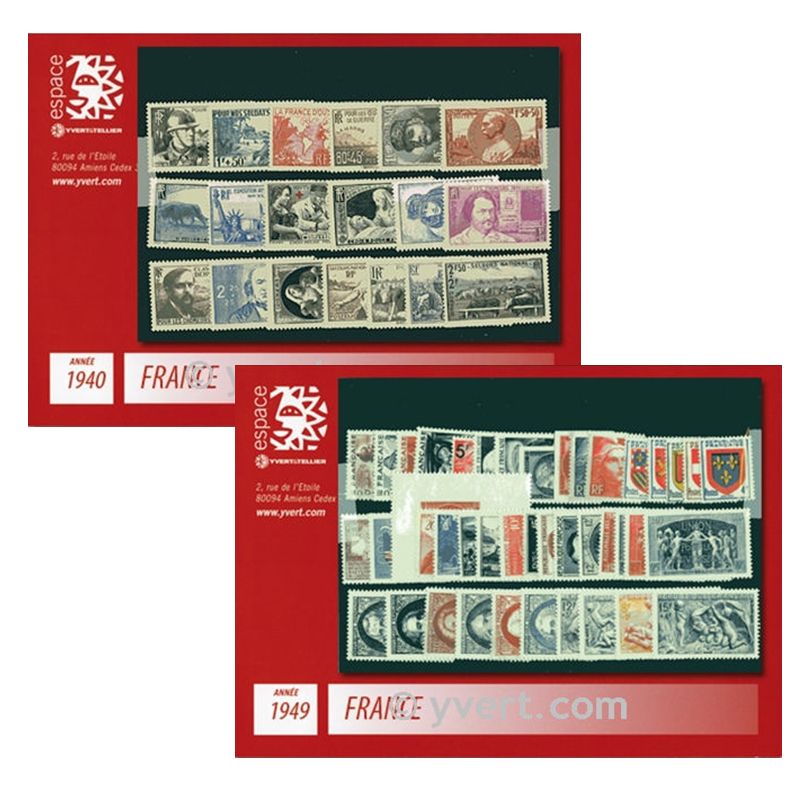 n° 1008/1049 - Selo França Ano completo (1955) n° 1008/1049 - Selo França Ano completo (1955)