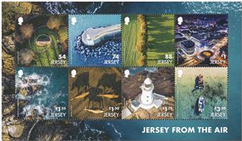 n° 2556/2563 - Timbre JERSEY Poste