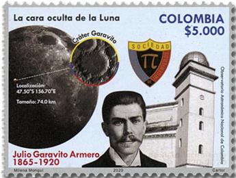 n° 2102 - Timbre COLOMBIE Poste