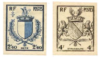 n° 734/735** ND -  Timbre France Poste