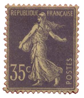 nr. 136 -  Stamp France Mail