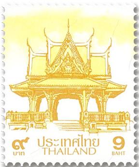 n° 3418b - Timbre THAILANDE Poste