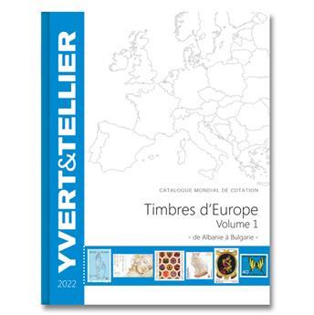 EUROPE Volume 1 - 2022 (Catalogue des timbres des pays d´Europe de A à B)