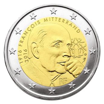 2 EURO COMMEMORATIVE 2016 : FRANCE (Mitterrand)