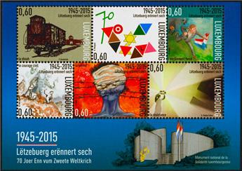 n° F1989 - Timbre LUXEMBOURG Poste