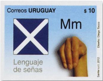 n° 2550 - Timbre URUGUAY Poste