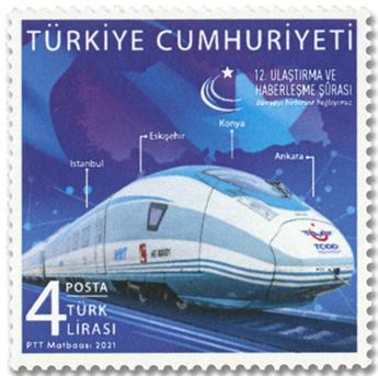 n° 4072/4075 - Timbre TURQUIE Poste