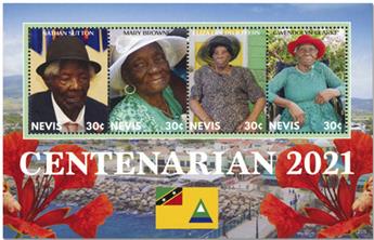 n° 2958/2961 - Timbre NEVIS Poste