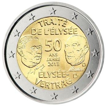 2 EURO COMMEMORATIVE 2013  : ALLEMAGNE (50e anniversaire du Traité de l'Élysée)