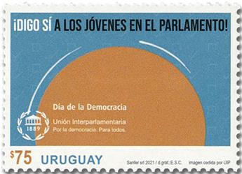 n° 3055 - Timbre URUGUAY Poste