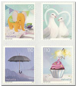 n° 2672/2675 - Timbre SUISSE Poste