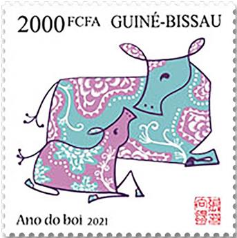 n° 8808  - Timbre GUINEE-BISSAU Poste