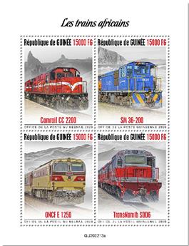 n° 10416/10419  - Timbre GUINEE Poste