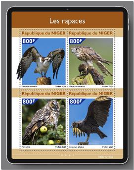 n° 6034/6037  - Timbre NIGER Poste