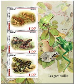 n° 3194/3196  - Timbre TCHAD Poste