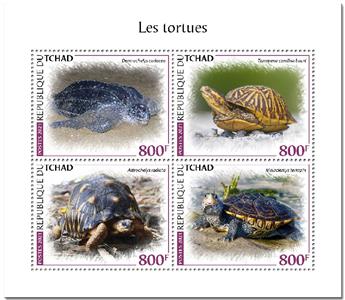 n° 3329/3332  - Timbre TCHAD Poste
