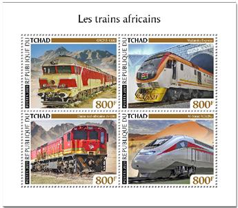 n° 3369/3372  - Timbre TCHAD Poste