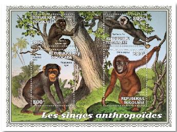 n° 8879/8882  - Timbre TOGO Poste