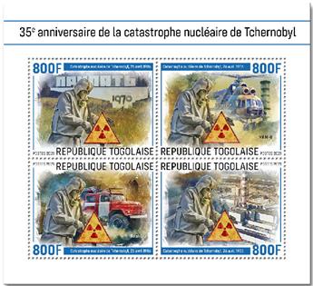 n° 9103/9106  - Timbre TOGO Poste