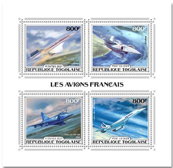 n° 9445/9448  - Timbre TOGO Poste