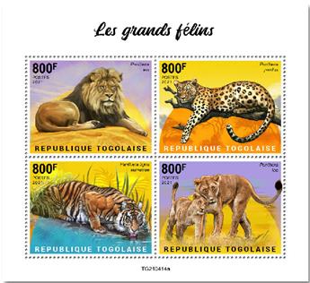 n° 9563/9566  - Timbre TOGO Poste