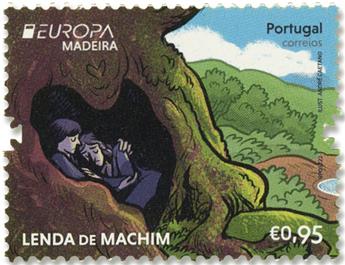 n°417 - Timbre MADERE Poste (EUROPA)