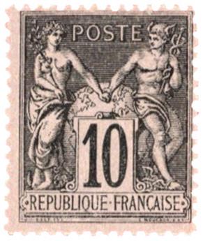 n°89* - Timbre FRANCE Poste