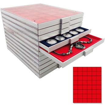MEDAL CASE: 48 COMPARTMENTS