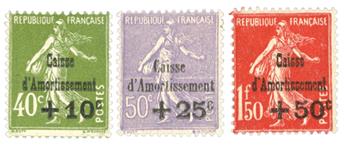 n°275/277* - Timbre FRANCE Poste