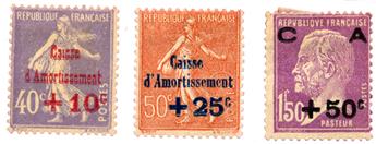 n°249/251* - Timbre FRANCE Poste